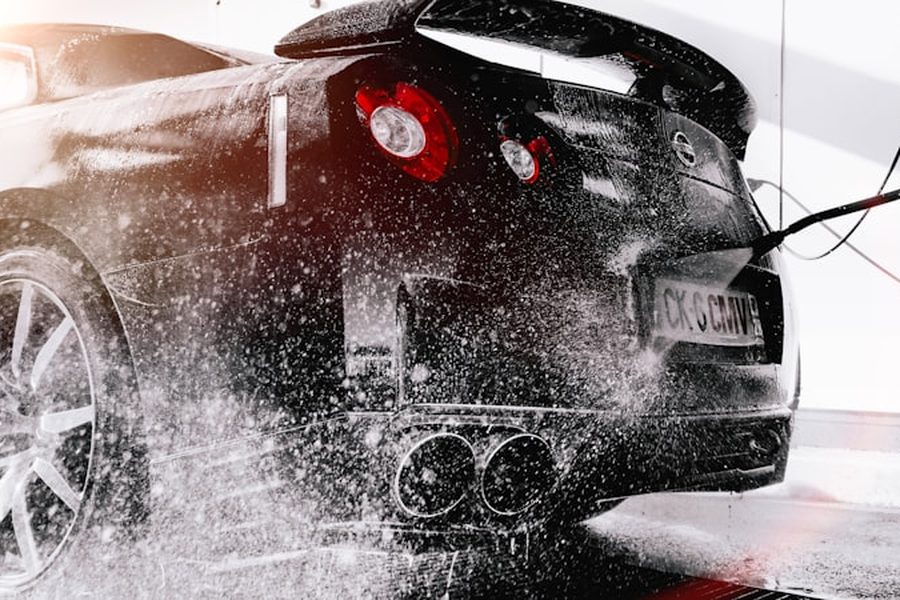 Une station de lavage